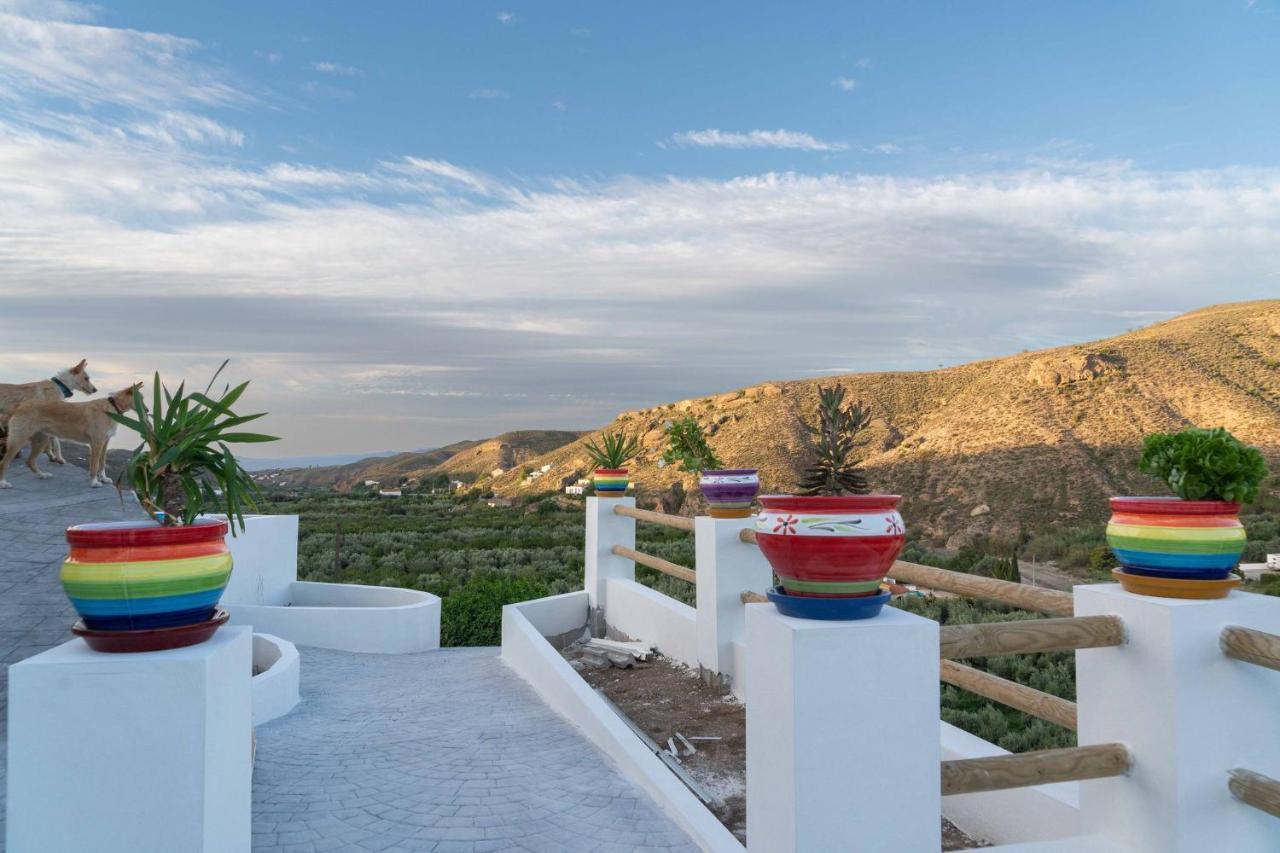 Rambla Retreats Apartment Rojo With Shared Pool & Hot Tub Stunning Views In Oria Exterior photo